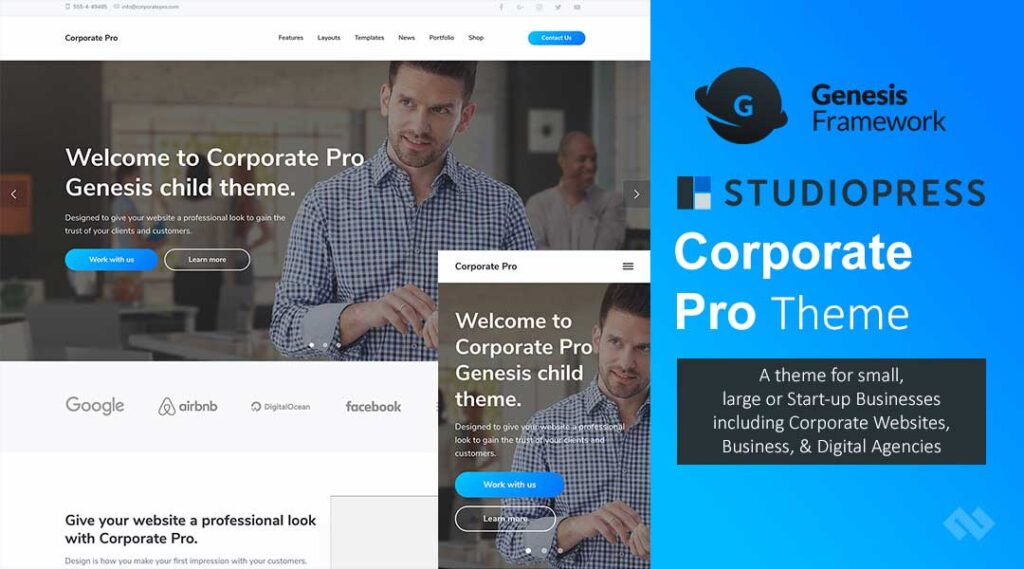 StudioPress Corporate Pro Theme Review