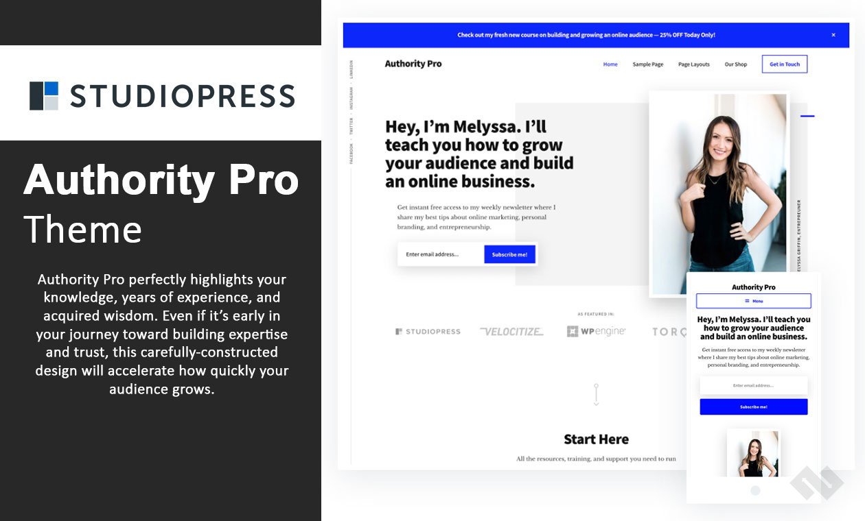 StudioPress Authority Pro Theme Review