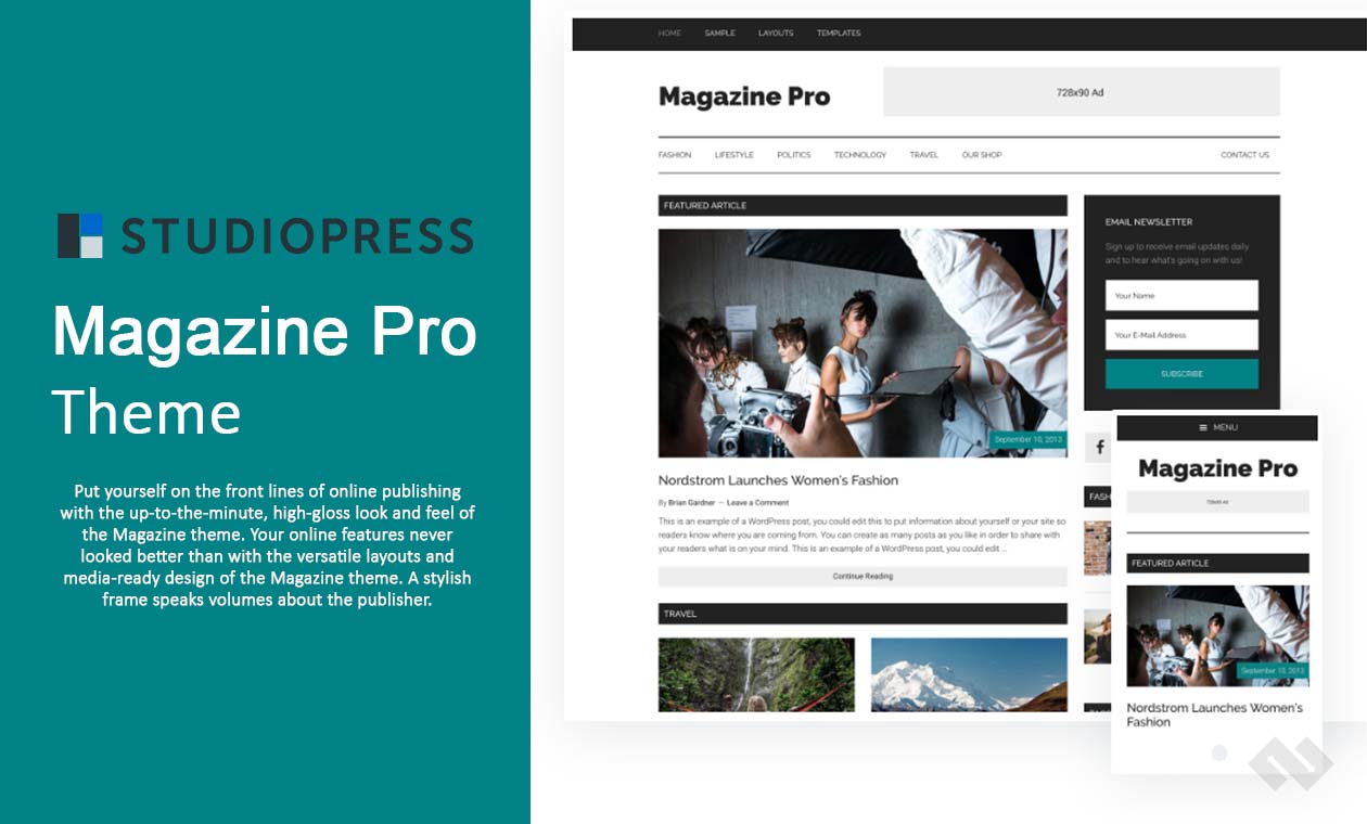 StudioPress Magazine Pro Theme Review
